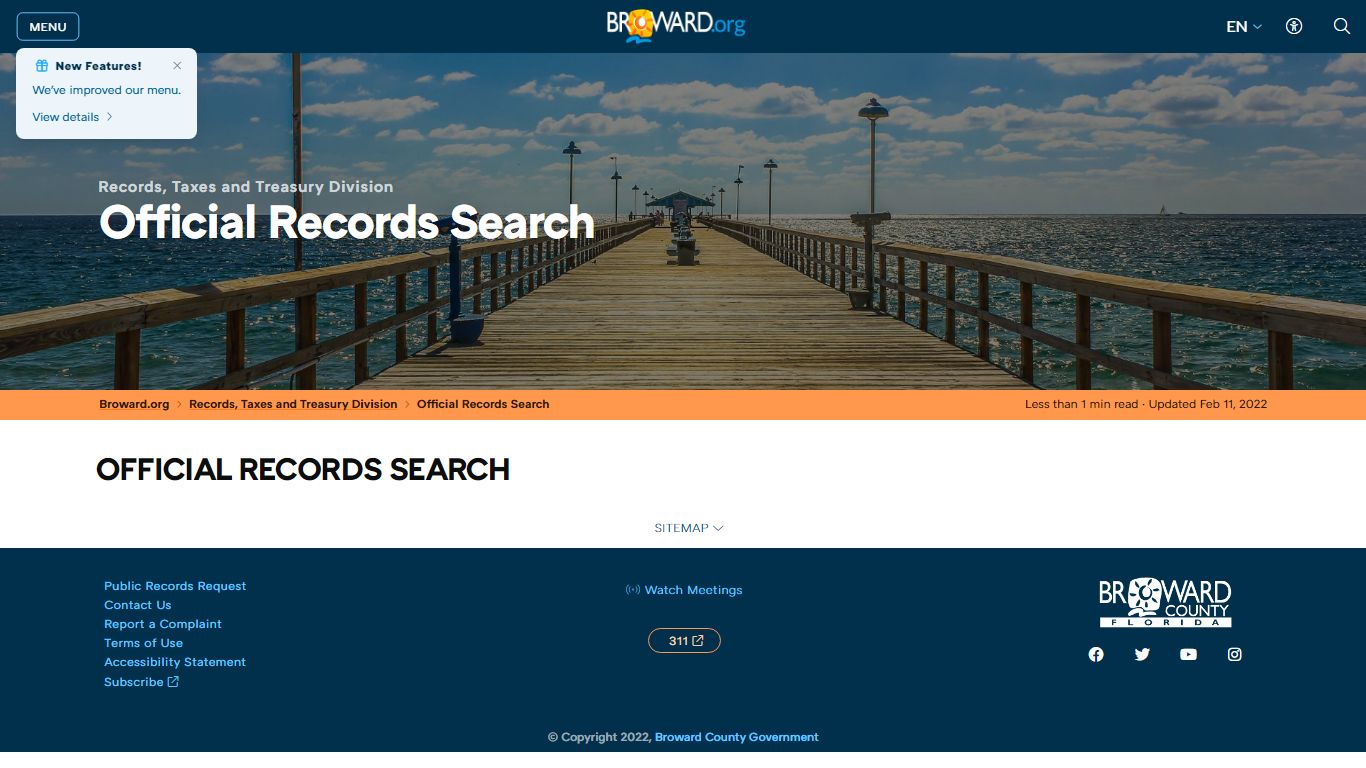 Records Official Records Search - Broward County